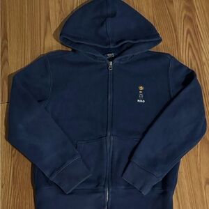 Polo Ralph Lauren Youth Navy Hoodie Size M (10-12)